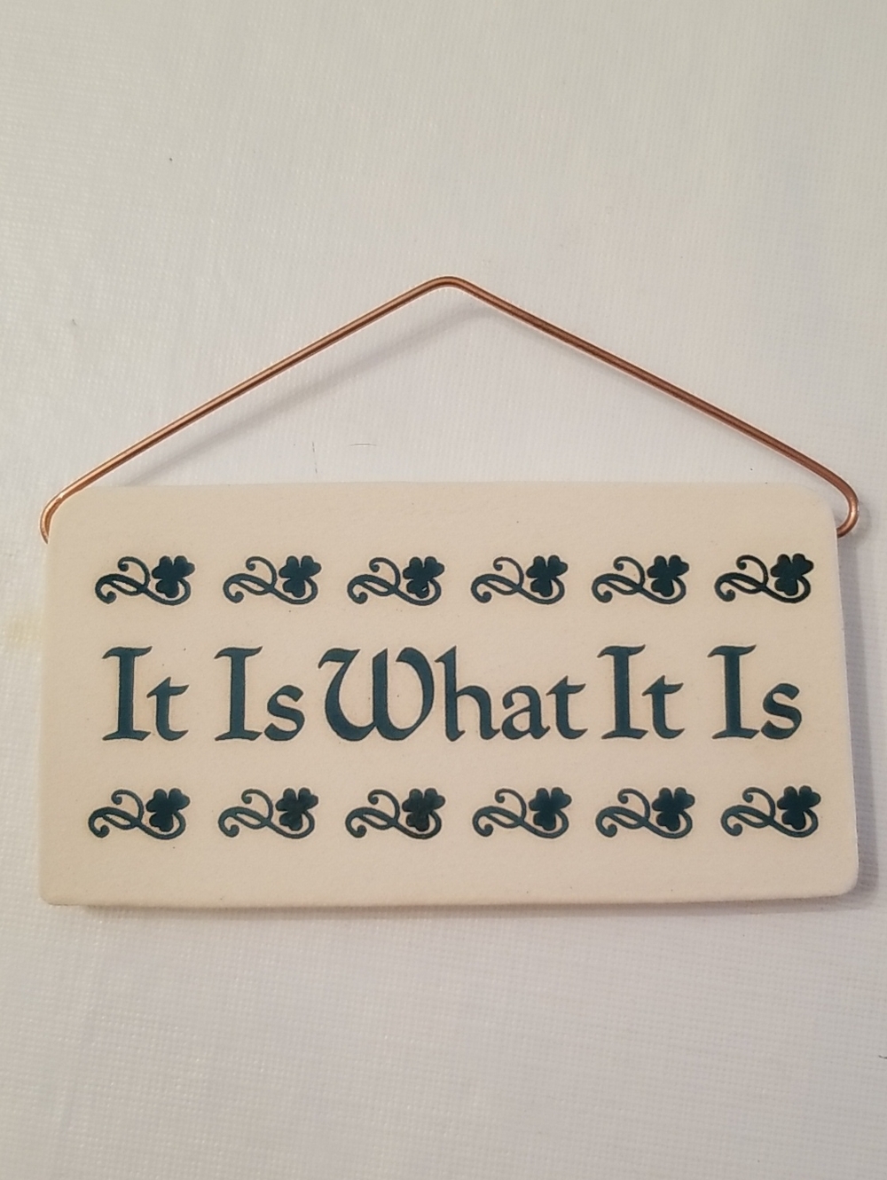 Plaque, Wall Or Table